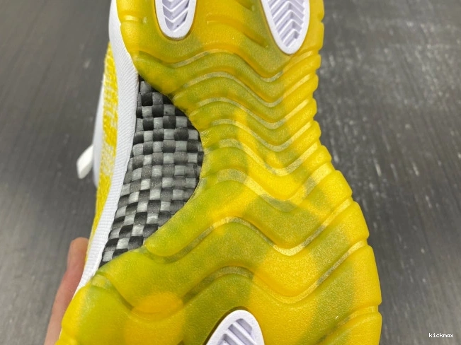 Rep AH7860-107 Snakeskin Air Jordan Low 11 WMNS Yellow 0726